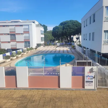 Renove Pour 5 Personnes - Avec Piscine Et Parking - Motte Lejlighed La Grande-Motte